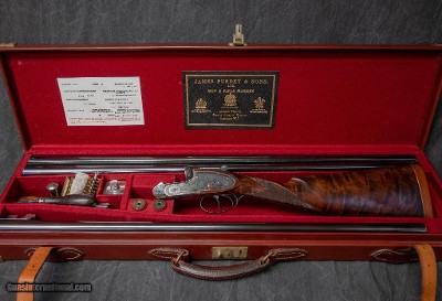 J. PURDEY & SONS BEST SIDELOCK 12 GAUGE 2 BARREL SET 28