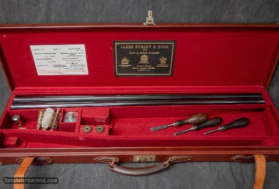 J. PURDEY & SONS BEST SIDELOCK 12 GAUGE 2 BARREL SET 28