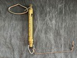 CHATTILLON BRASS TRIGGER PULL GAUGE KG & LBS.