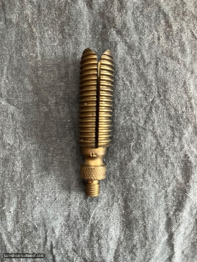 12 GAUGE BRASS SPLIT CLEANING JAG