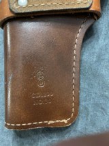 VINTAGE CD 1100 BROWN LEATHER HOLSTER FITS 4