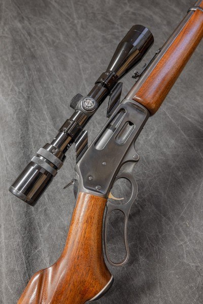 MARLIN 336, .35 REMINGTON CALIBER LEVER-ACTION RIFLE W/SCOPE