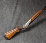 BENELLI 828U, ENGRAVED NICKEL PLATED, LEFT-HAND, 12-GAUGE/28