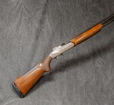 BENELLI 828U, ENGRAVED NICKEL PLATED, LEFT-HAND, 12-GAUGE/28