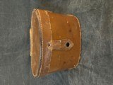WEISS US SIGNAL CORP. WWI ERA 8X25 BINOCULARS W/ORIGINAL LEATHER CASE - 4 of 6