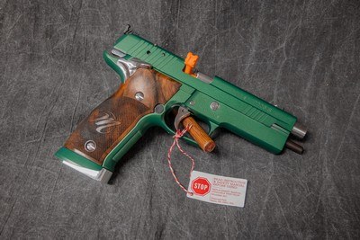 SIG SAUER P226 X-FIVE EMERALD, SIG MASTER SHOP GUN