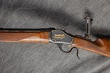 BROWNING 1885 HIGHWALL TRADITIONAL HUNTER RIFLE 125TH. ANNIVERSARY 45-70, 28