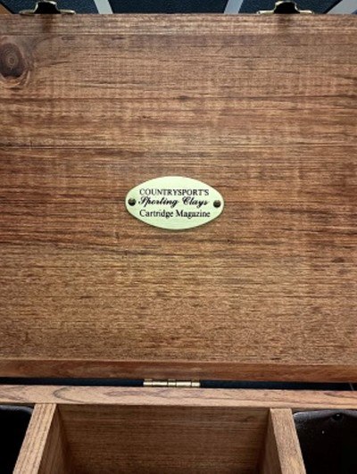 SPORTING CLAYS, CARTRIDGE MAGAZINE BOX, HOLDS 200 ROUNDS. - Image 3 of 3
