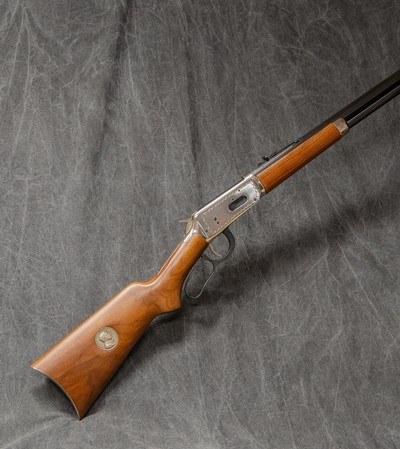 WINCHESTER 94 THEODORE ROOSEVELT COMMEMORATIVE SADDLE RING CARBINE. - Image 2 of 3