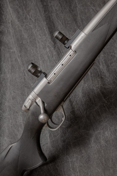WEATHERBY MK V STAINLESS .340 WBY. MAGNUM CALIBER. - Image 1 of 3