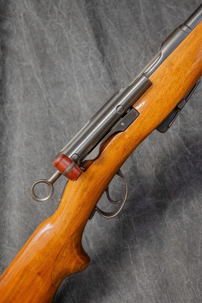 SWISS SCHMIDT RUBEN RIFLE 7.5 SWISS CALIBER, SPORTERIZED. - Image 1 of 4