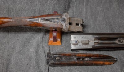 JAMES WOODWARD & SONS, BEST GRADE SIDELOCK EJECTOR 12-GAUGE/29