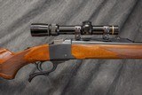 RUGER NO. 1-A LIGHT SPORTER SINGLE SHOT 30-06 CALIBER. - 4 of 7