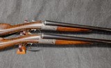 JOHN DICKSON & SON ROUND BODY, MATCHED PAIR 12-GAUGE/28