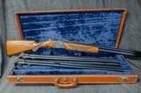 BROWNING CUSTOM SKEET GRADE 1 SUPERPOSED, 3 BBL SET - Image 1 of 8