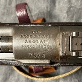 ROCK ISLAND ARSENAL 1903 RIFLE. SERIAL # 7574 - Image 4 of 13