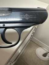 Walther W. Germany 1970,PPK/S.12 shells in total by original buyer; stored in vault.Sneaky Pete holder.380, two orig clips - 4 of 11