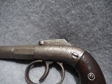 Antique Manhattan mfg co Bar Hammer Pistol Serial #163 - 2 of 8
