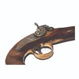 HENRY DERINGER GOLD MOUNTED COMMEMORATIVE PISTOL SET MINT CONDITION - 7 of 12