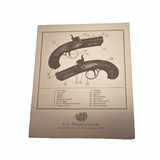 HENRY DERINGER GOLD MOUNTED COMMEMORATIVE PISTOL SET MINT CONDITION - 5 of 12