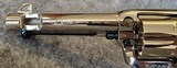 Colt Cutaway SAA Single Action Army 3rd Gen 45 C 4 5/8" Nickel + Nitre Blue Accents - 13 of 14