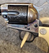 Colt Single Action Army SAA First Gen 45 LC 5.5" 6 rd Ivory grips | 1930 mfg 99% - 3 of 15