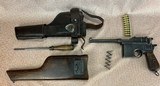 Mauser C96 “Red 9” Complete Rig, 9mm, Pistol Has Matching Numbers, Prussian Contract, C&R Eligible - 2 of 15