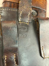 Mauser C96 “Red 9” Complete Rig, 9mm, Pistol Has Matching Numbers, Prussian Contract, C&R Eligible - 14 of 15