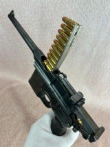 Mauser C96 Broomhandle, Early Wartime Commercial (1915), 7.63x25mm, 5.5