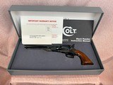 Colt 1861 Navy Revolver, Black Powder Signature Series,.36 Caliber, 7 1/2” Barrel, Factory Box/Sleeve/Papers - 16 of 17
