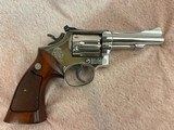 Smith & Wesson Model 15-3 K-38 Combat Masterpiece, Nickel, 4”, .38 S&W Special, 1968 - 4 of 20