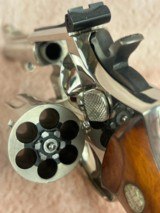 Smith & Wesson Model 15-3 K-38 Combat Masterpiece, Nickel, 4”, .38 S&W Special, 1968 - 13 of 20