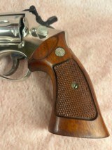 Smith & Wesson Model 15-3 K-38 Combat Masterpiece, Nickel, 4”, .38 S&W Special, 1968 - 3 of 20