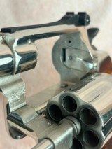 Smith & Wesson Model 15-3 K-38 Combat Masterpiece, Nickel, 4”, .38 S&W Special, 1968 - 14 of 20