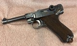 1916 DWM P.08 Luger, 9mm, 4”, Includes Holster, Magazine, and Loading Tool - 2 of 20