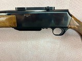 Nice 1990 Browning BAR Type 2 (Pre-Mk II) High Power Rifle 24” 7mm Rem Magnum w/2 Magazines, Leupold Base - 5 of 20