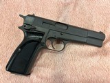 Scarce 1985 Browning Hi Power Mark II Military FN Herstal Belgium 9mm 4.7” Phosphate Finish - 4 of 19