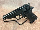 1972 Walther PP 380 9mm Kurz (.380 ACP) 3.9” w/Matched Factory Box, Spare Mag and Tool, C&R - 3 of 13