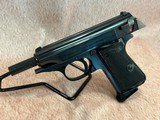 1972 Walther PP 380 9mm Kurz (.380 ACP) 3.9” w/Matched Factory Box, Spare Mag and Tool, C&R - 4 of 13
