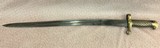 Scarce Winchester Model 1873/1876 Musket Type 2 Sword Bayonet w/Scabbard