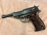 Interesting WWII German Walther P.38 AC45 (1945 Production) 9mm C&R