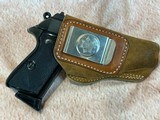 Walther Interarms PPK/S 9mm Kurz (.380 ACP) 3.3” W/Bianchi Holster 1982 - 14 of 16