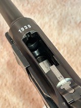 1938 German Mauser P08 Code S/42 Luger 9mm 4” C&R - 17 of 19