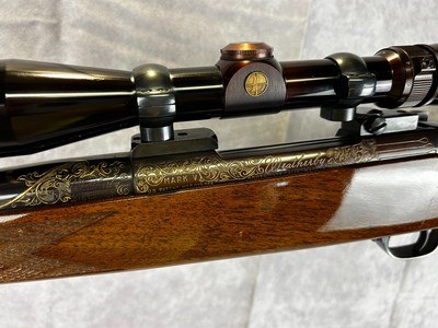 Weatherby Mark V Deluxe .378 Wby Mag • Japan-Howa-Southgate-1975 • Excellent Condition • Leupold Vari X III 2.5–8x • Tasteful Scrollwork - Image 10 of 19
