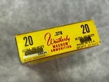 Weatherby .378 Magnum – Full 20rd Elephant Box -- Early 1960s Norma -- 270gr Soft Point –– Factory Original - Image 9 of 10