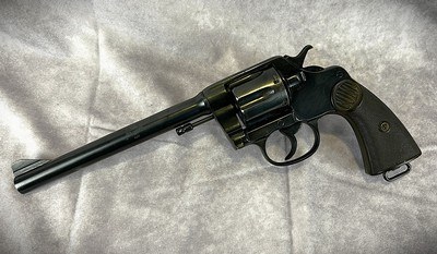 Colt New Service .45 LC 8" Barrel Refinished Early Frame Matching Grips - Image 1 of 20