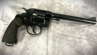 Colt New Service .45 LC 8" Barrel Refinished Early Frame Matching Grips - Image 5 of 20