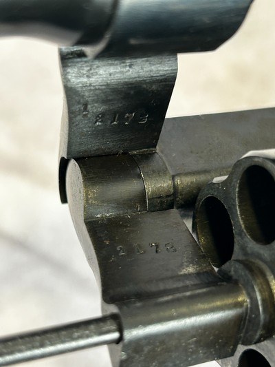 Colt New Service .45 LC 8" Barrel Refinished Early Frame Matching Grips - Image 16 of 20