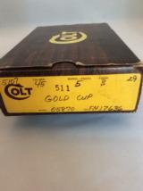 Colt Gold Cup National Match Serie 80 - 1 of 9