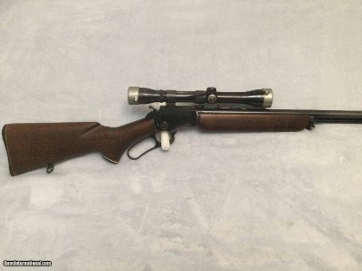 Marlin 39A
Golden 22 w/ Lyman scope JM